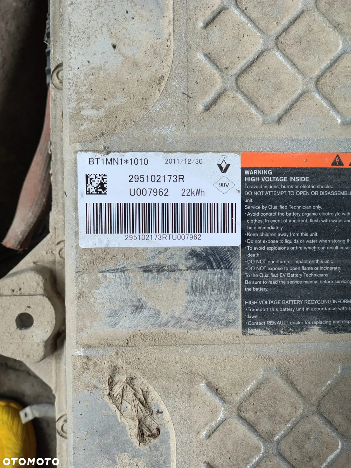Bateria trakcyjna Renault Kangoo 22KWh - 4