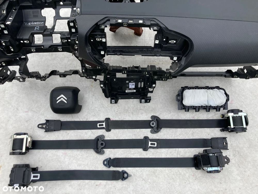 CITROEN C4 3 III DESKA KONSOLA KOKPIT PULPIT PÓŁA PARAPET PODUSZKI POWIETRZNE KIEROWCY PASAŻERA PODUSZKA POWIETRZNA KURTYNA KURTYNY FOTELA W FOTEL AIRBAG SRS PASY PAS naprawa Raz2 !!! - 6