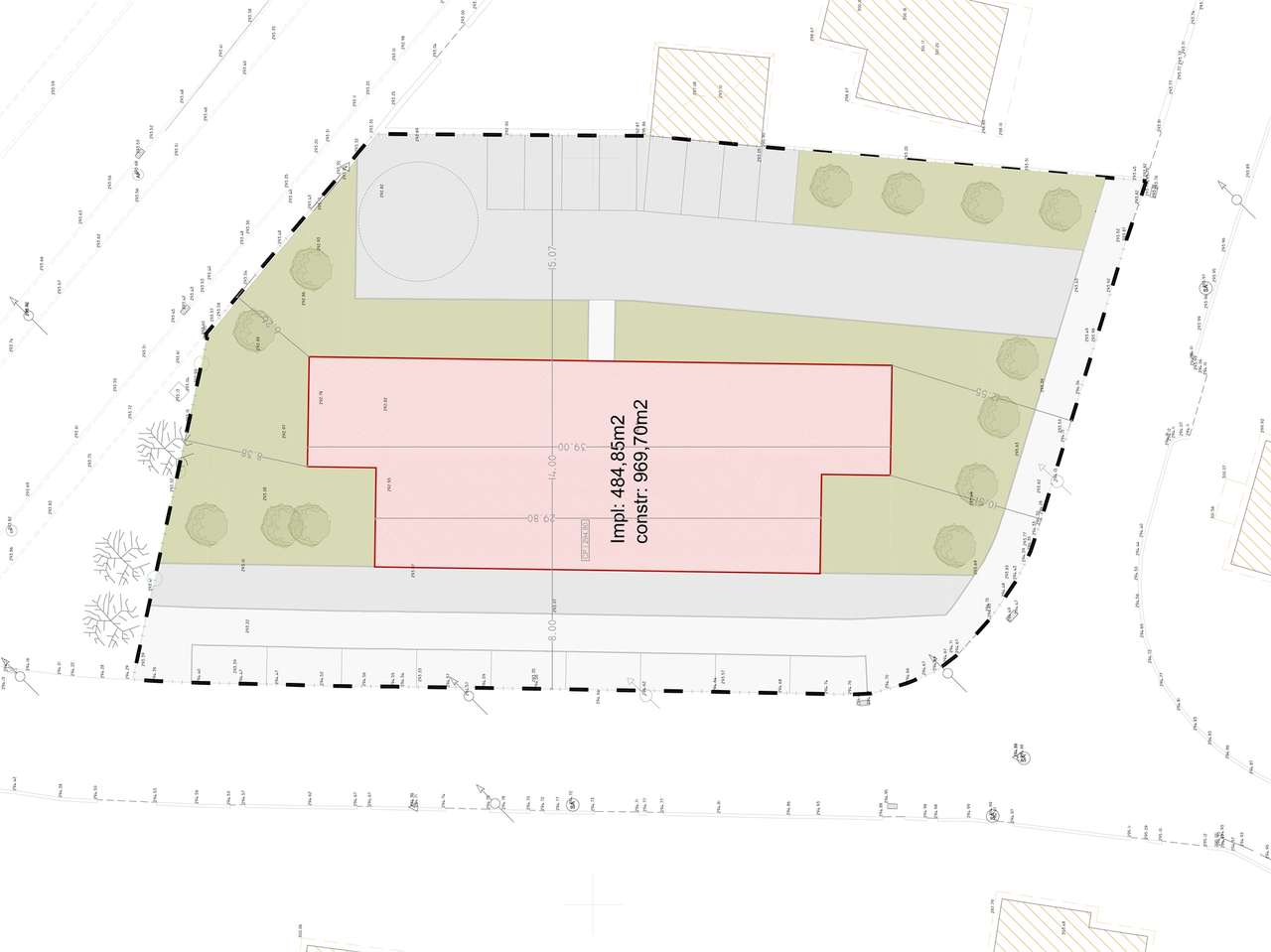Lote de Terreno para Construção de Prédio com 10 fogos em Tondela - Grande imagem: 3/9