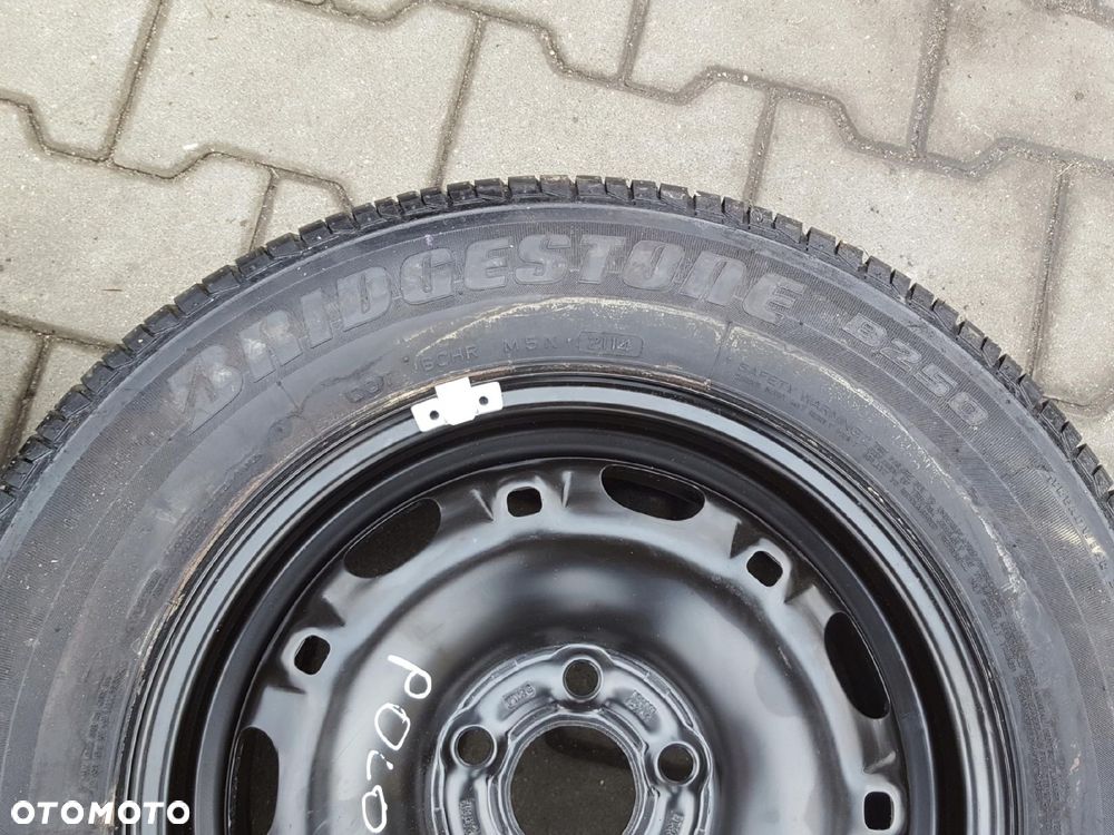 VW POLO 6R IBIZA IV 08r- FABIA II KOŁO ZAPASOWE 14 5X100 LEWAREK - 5