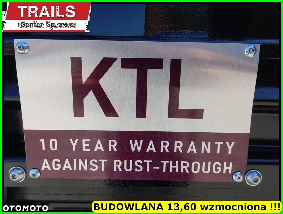 Orthaus Pokład 13,60 m, MOCNA KRATOWNICA, burty aluminiowe !!! - 31