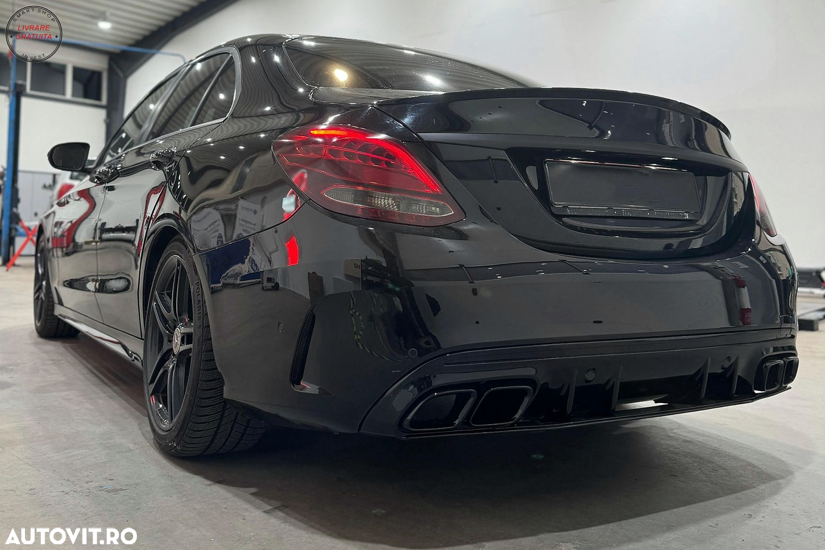 Ornamente tobe pentru sistemul de evacuare Mercedes C-Class W205 S205 C205 A205 C6- livrare gratuita - 11