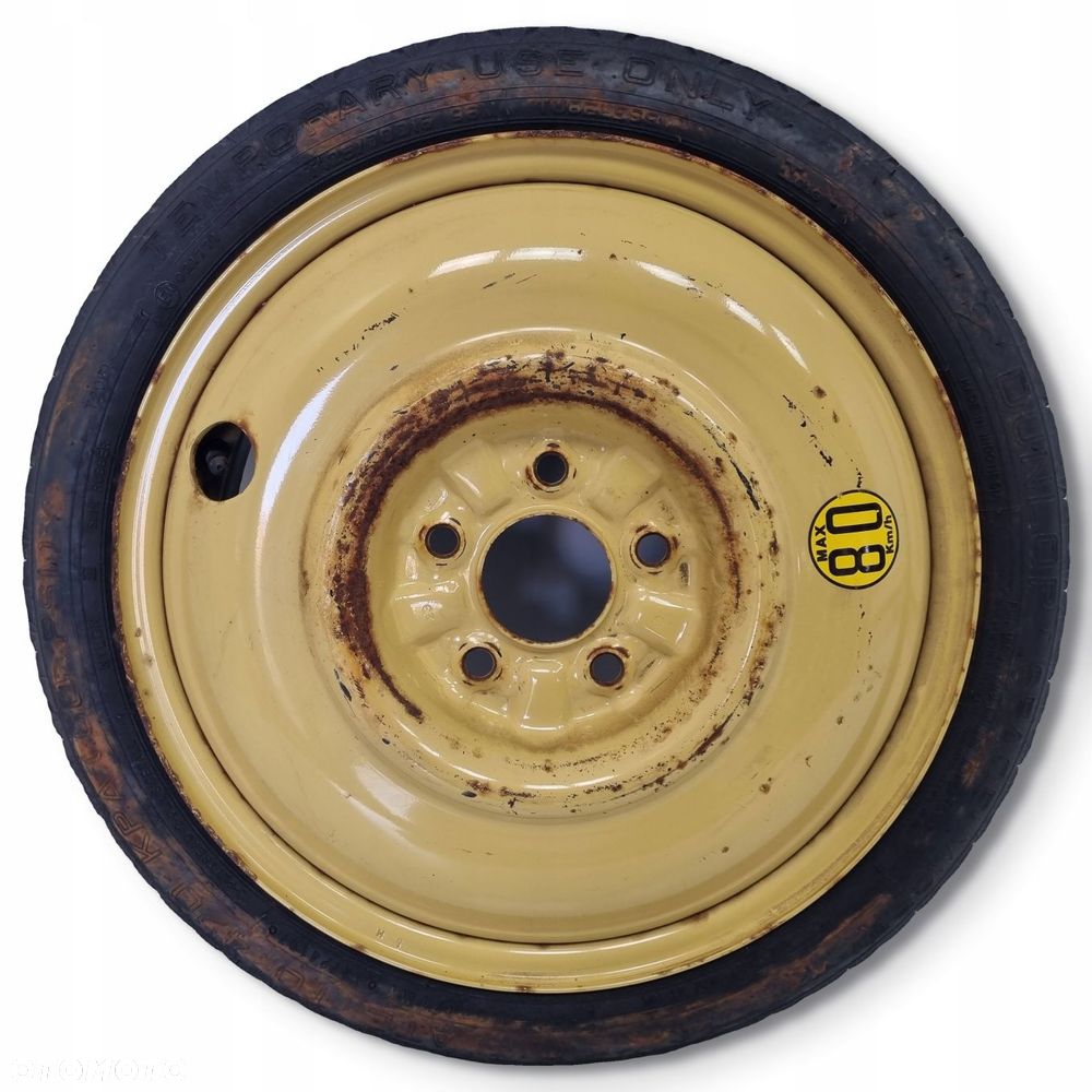 KOŁO DOJAZDOWE Toyota Mazda Honda dojazdówka 115/70 D16 R16 5x114.3 J16X4T - 1