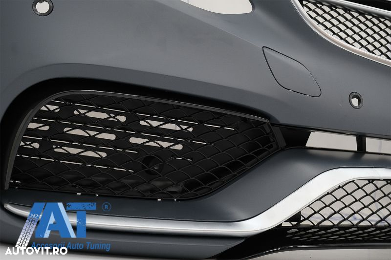 Pachet Exterior compatibil cu Mercedes E-Class W212 Facelift (2013-2016) E63 Design - 3
