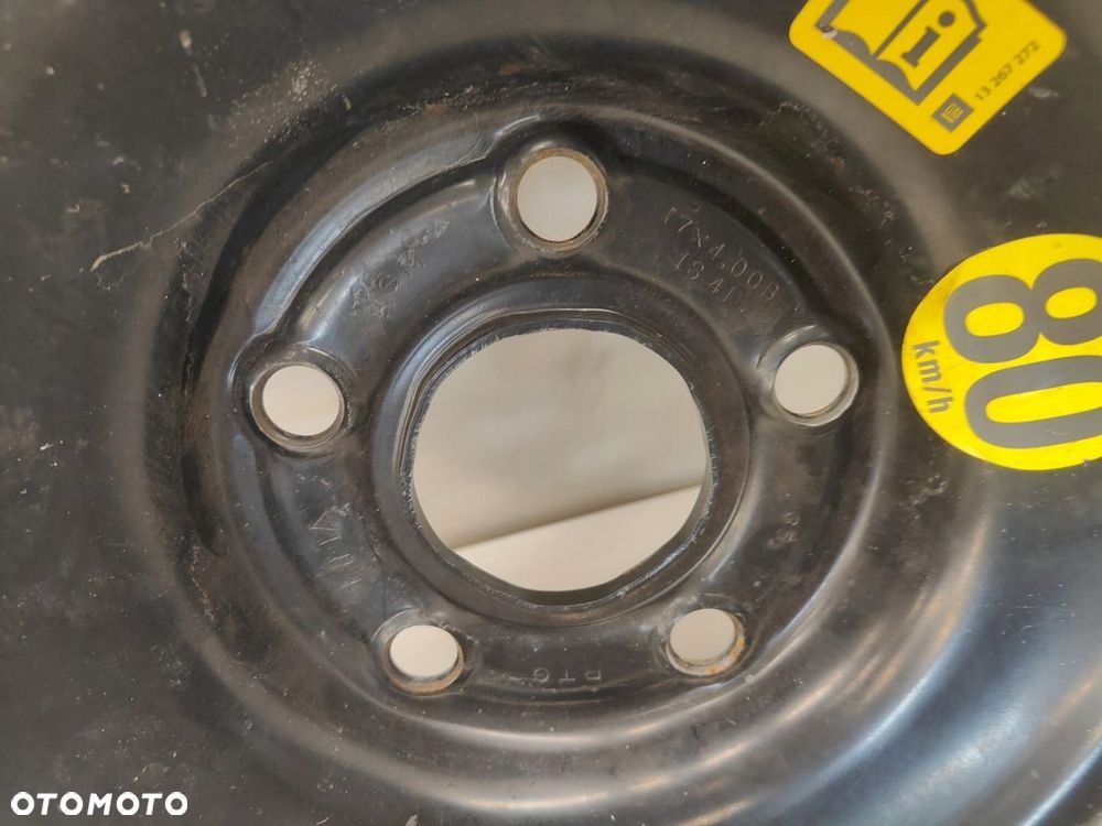 Opel insignia a KOŁO ZAPASOWE DOJAZDOWE 125/70 r17 continental - 3