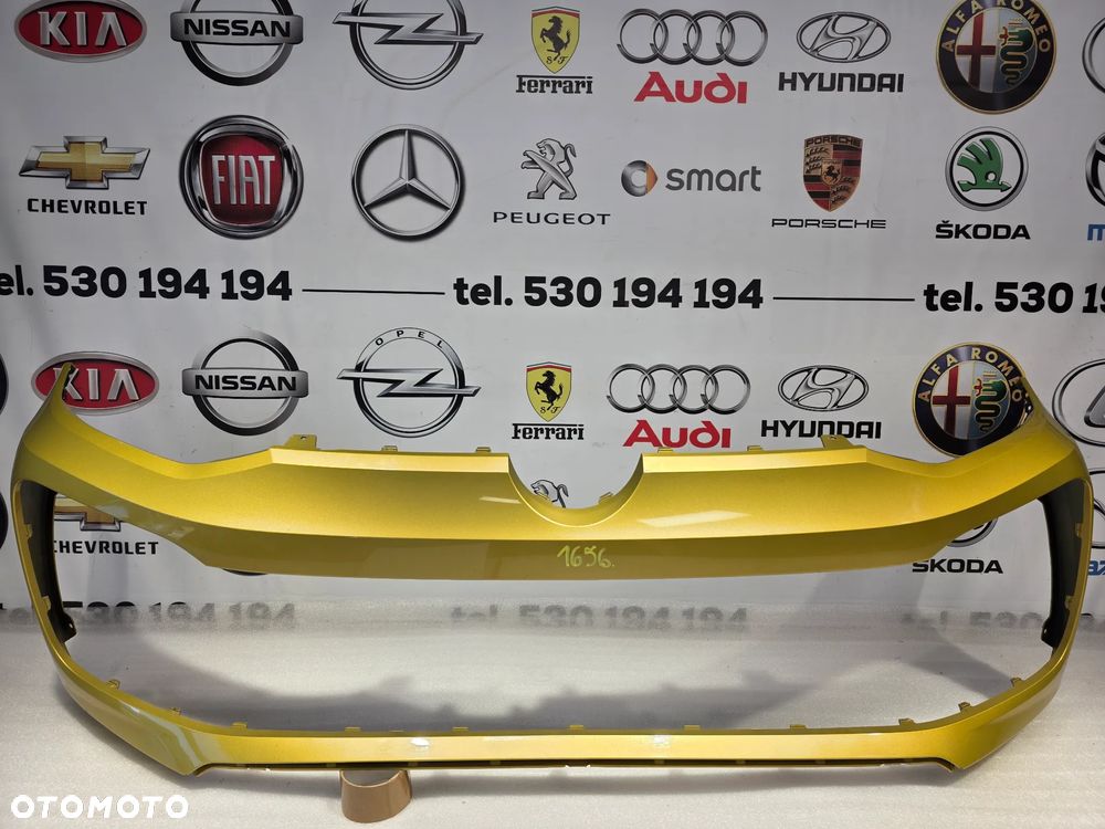 VW UP LIFT 1S0 GTI / CROSS 16- BARDZO ŁADNY ZDERZAK PRZEDNI PRZÓD , ZŁOTO ŻÓŁTY METALIK , NR 1S0807221H , NR AUKCJI NZ1656 - 1