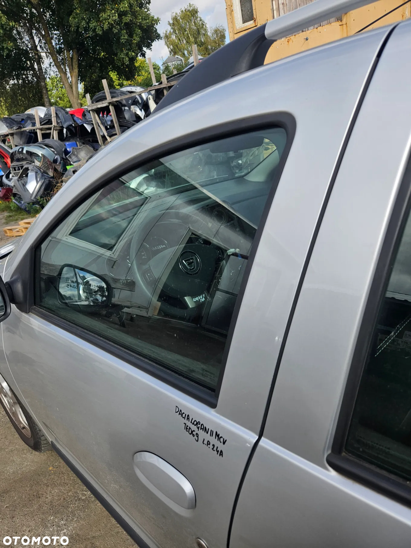 DACIA LOGAN II MCV DRZWI LEWY PRZÓD LEWE PRZEDNIE TED69 - 13