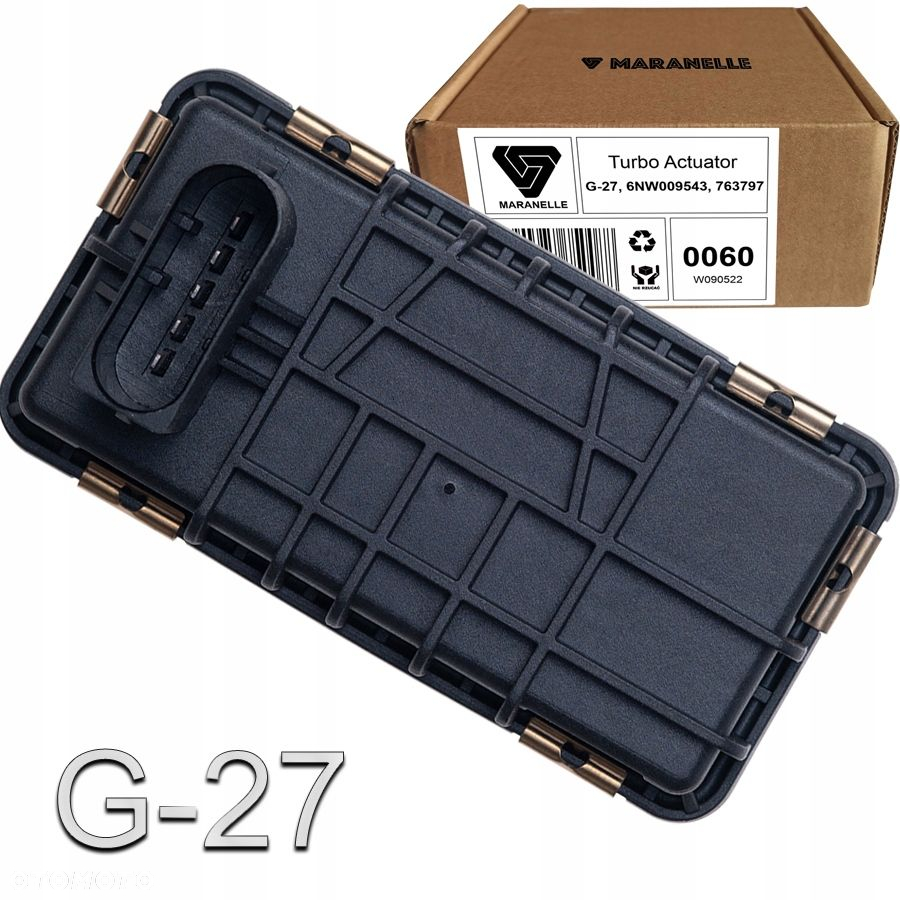 Nastawnik sterownik G-27 turbiny Volvo: C30 C70 S40 S60 S80 V50 V70 XC60 XC70 XC90 - 2.4 - 4