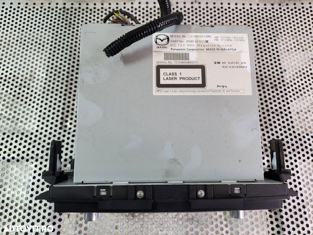 Unitate Radio Cd Navigatie Originala Mazda CX5 CX-5 An 2013-2014-2015-2016-2017 Testata Cu Garantie Dezmembrez Mazda CX5 2.2 Diesel Skyactive 4x4 An 2013-2014-2015-2016-2017 - Dezmembrari Arad - 7