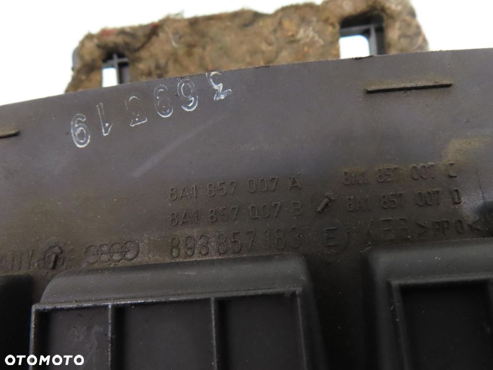 KONSOLA ŚRODKOWA AUDI 80 B4 8A1857007A 893857183E 4A0941563 - 4