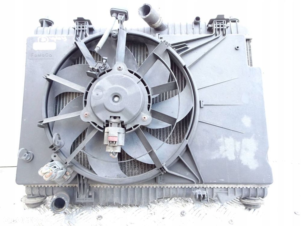 chłodnica wody + wentylator ford fiesta mk7 1.6 tdci - 4
