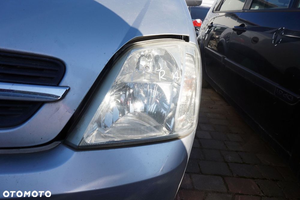 MASKA ZDERZAK BŁOTNIKI LAMPY MERIVA A Z157  OPEL 2003-2005 SREBRNY PRZÓD KOMPLETNY - 18