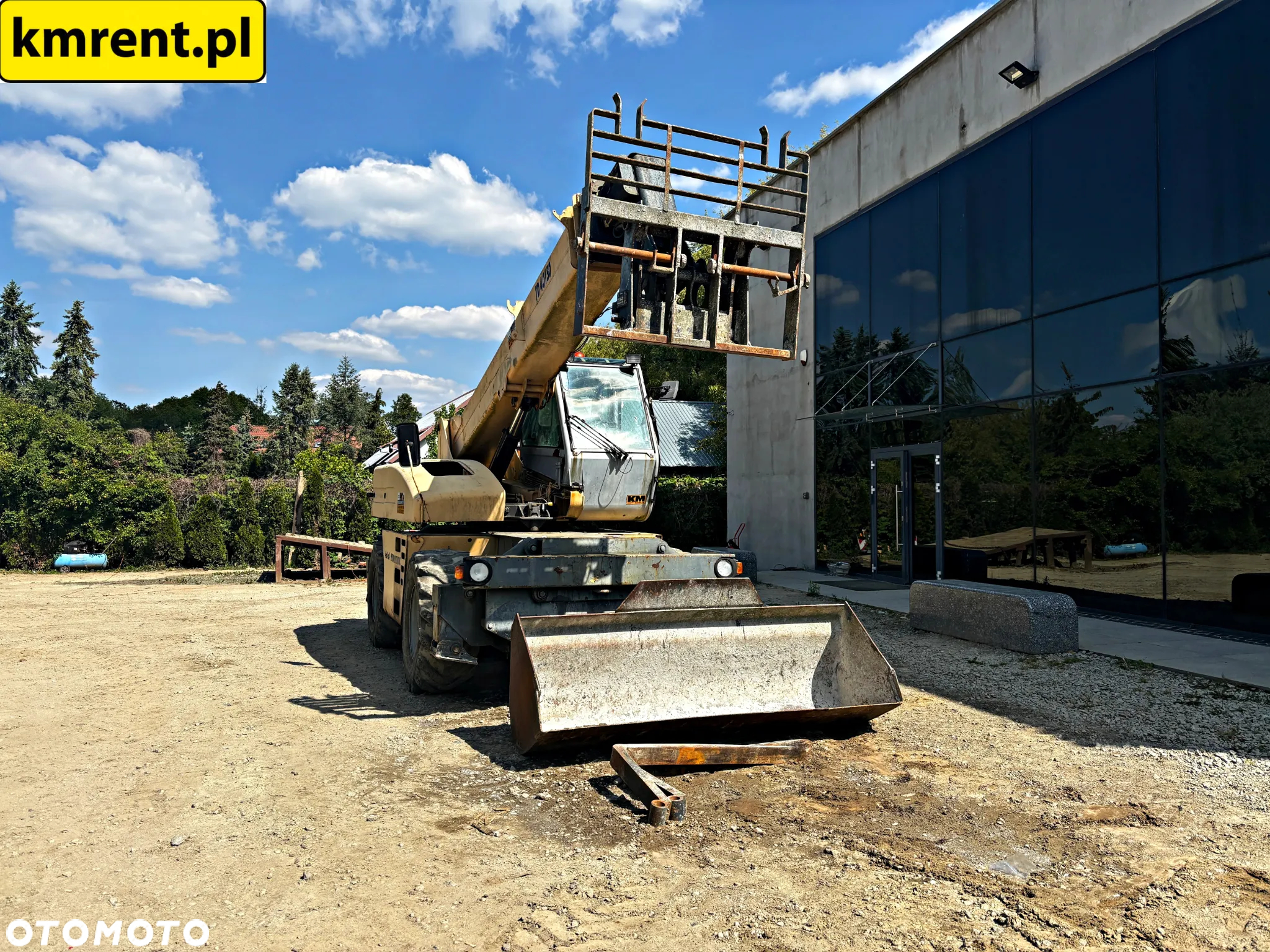 Bobcat SAMBRON TD 40150 ŁADOWARKA TELESKOPOWA OBROTOWA 1999R. | MANITOU MRT 1440 1540 TEREX 3514 JCB 535-140 - 8