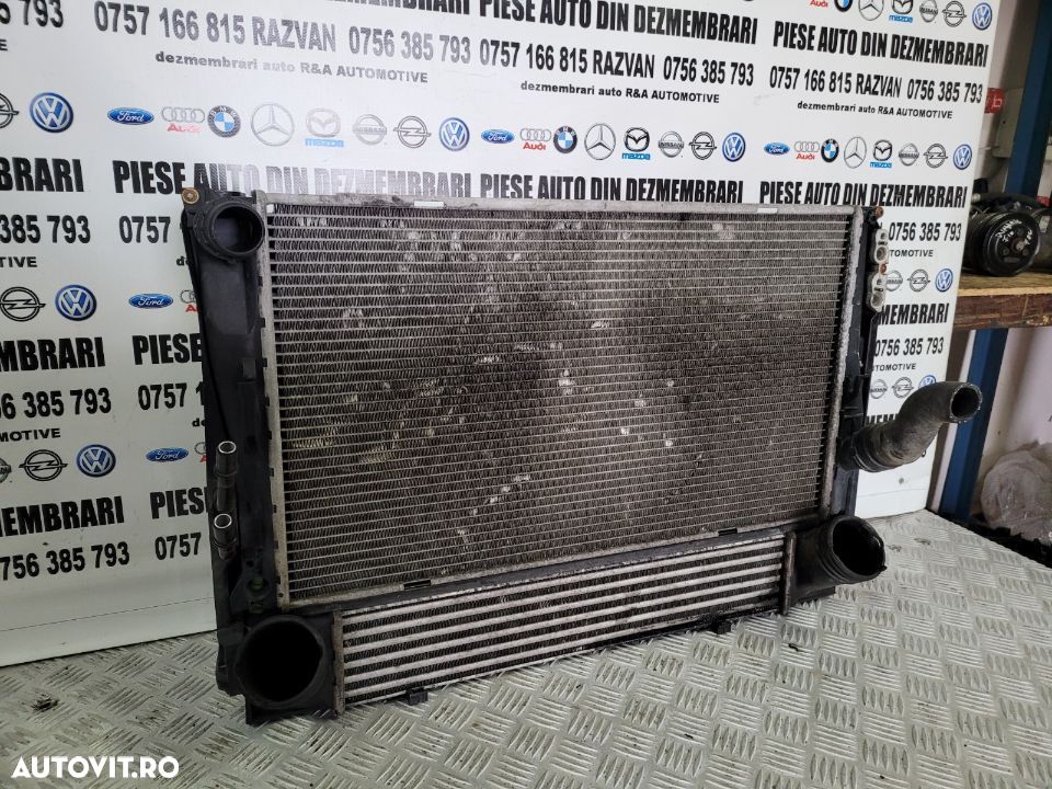 Grup Radiatoare Radiator Apa Clima Intercooler Servo Bmw E90 E91 E87 2.0D Dezmembrez Bmw - 5