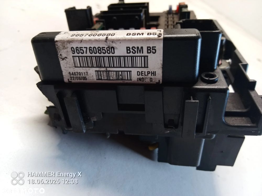 Moduł sterownik BSM PEUGEOT 307 9657608580 - 3