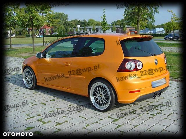 VW GOLF 5 LOTKA SPOILER R32 GTI NA KLAPĘ PODKŁAD!!