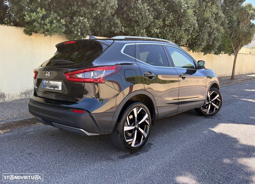 Nissan Qashqai 1.2 DIG-T Tekna Premium Pele Preta - 9