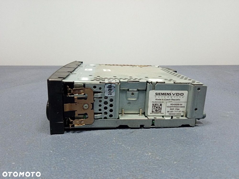 CITROEN C4 PICASSO I RADIO FABRYCZNE CD MP3 OEM 96591777XT - 2