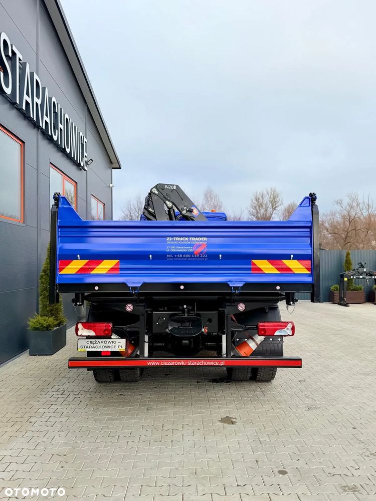 MAN MAN TGM TGL TGS 18.250 // E6 // wywrotka + HDS HMF z pilotem // 4x2 // budowlanka // kiper wywrot żuraw dzwig kran Crane - 12