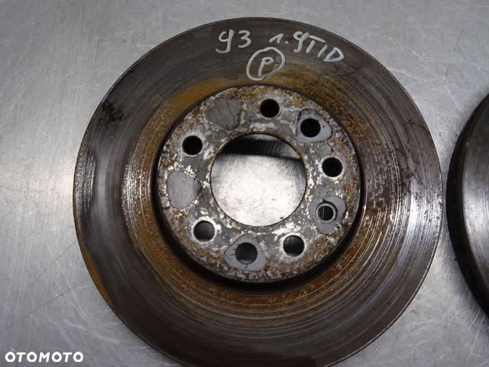 SAAB 93 II KOMBI 1.9TID TARCZE HAMULCOWE PRZEDNIE PRZÓD - 3