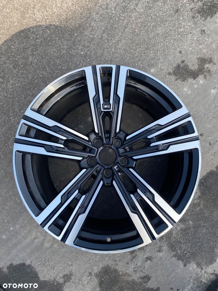 BMW 7 G70 i7 G70 X3 G45 M pakiet M-pakiet STYLING 908M M908  5A19DF1 ORYGINALNA ! felga aluminiowa alufelga Star-Spoke 908 21 cali 21” 10.5Jx21 ET44 5x112 10 1/2 J x 21 ET 44  CMS 1316-2032614 - 1