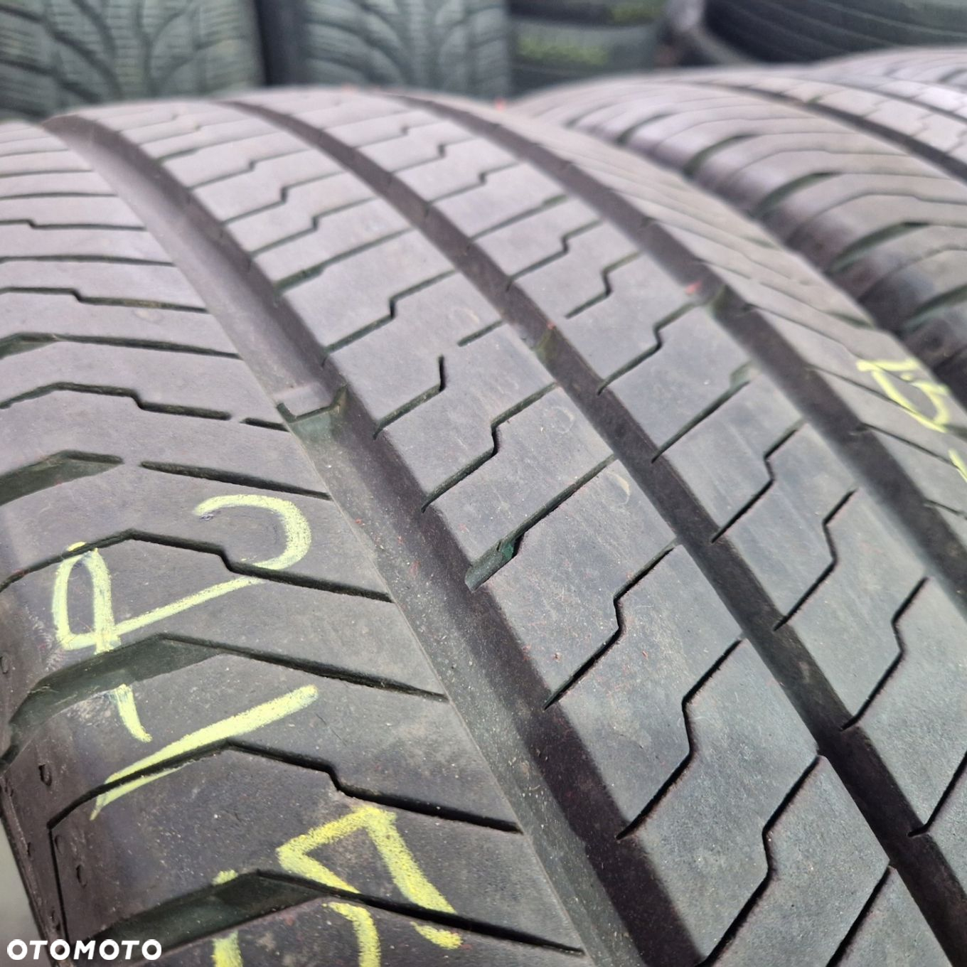 CONTINENTAL VANCONTACT ECO 215/65R16C 109/107T JAK NOWE 4X 21R 8mm - 2