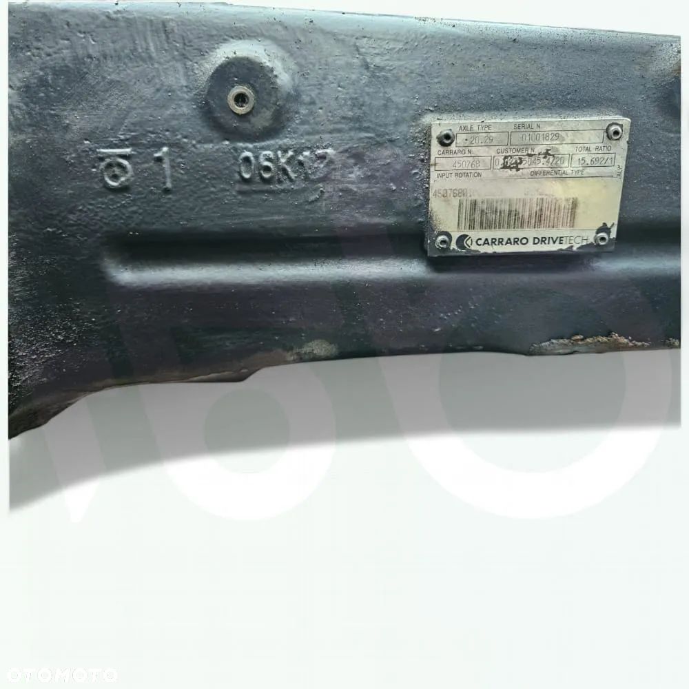 Most napędowy 450768 381492 Carraro 20.29 Steyr 6195 CVT - 7