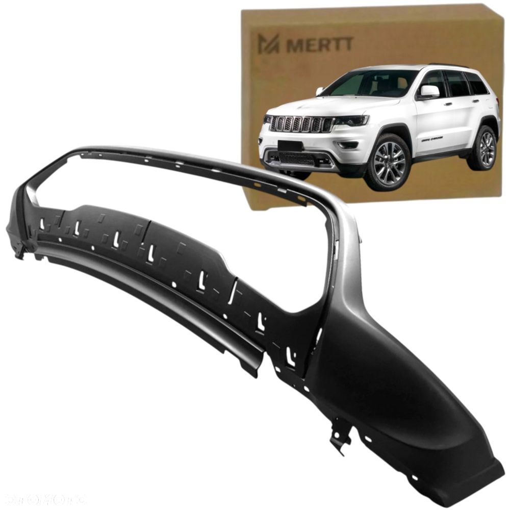 Jeep Grand Cherokee WK2 IV 2017-2021 ZDERZAK DOLNY PRZÓD PRZEDNI spoiler - 1