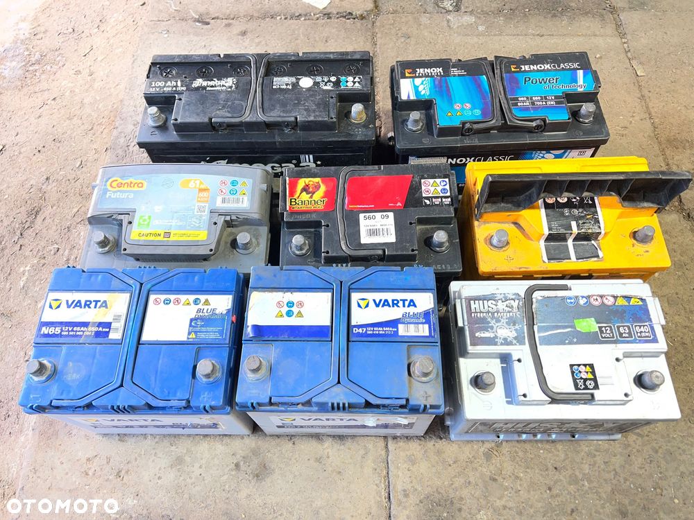 AKUMULATOR BATERIA AMEGA3 100Ah 850A JENOXCLASSIC 80Ah 700A CENTRA FUTURA CA612 61Ah 600A BANNER 60Ah 480A FORSE 60 60Ah 600A HUSKY 63Ah 640A VARTA BLUE DYNAMIC D47 60Ah 540A VARTA BLUE DYNAMIC EFB N65 65Ah 650A - 1