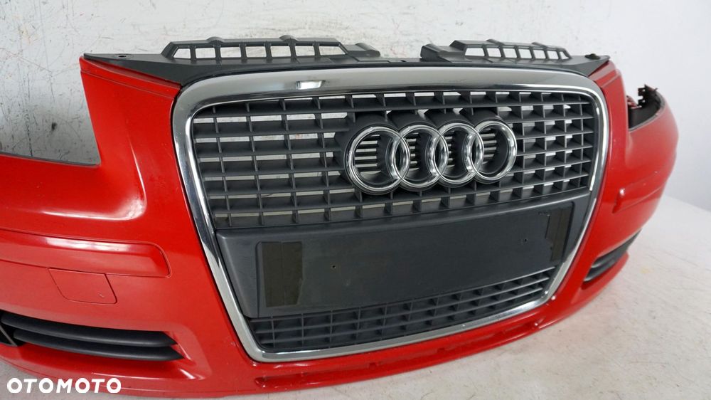 ZDERZAK PRZÓD PRZEDNI AUDI A3 8P 05-08 DUŻY GRILL ATRAPA 2005-2008 LY3J - 2