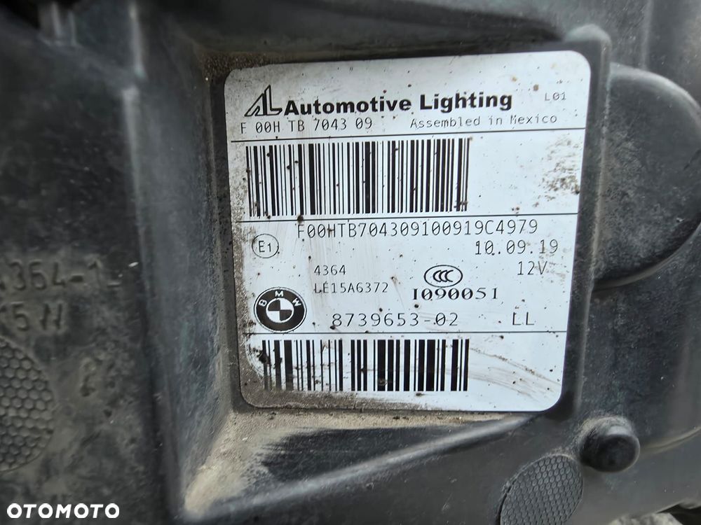 bmw x3 x4 g01 g02 lampy przód full led adaptive 8739653-02 7466120-05 - 16