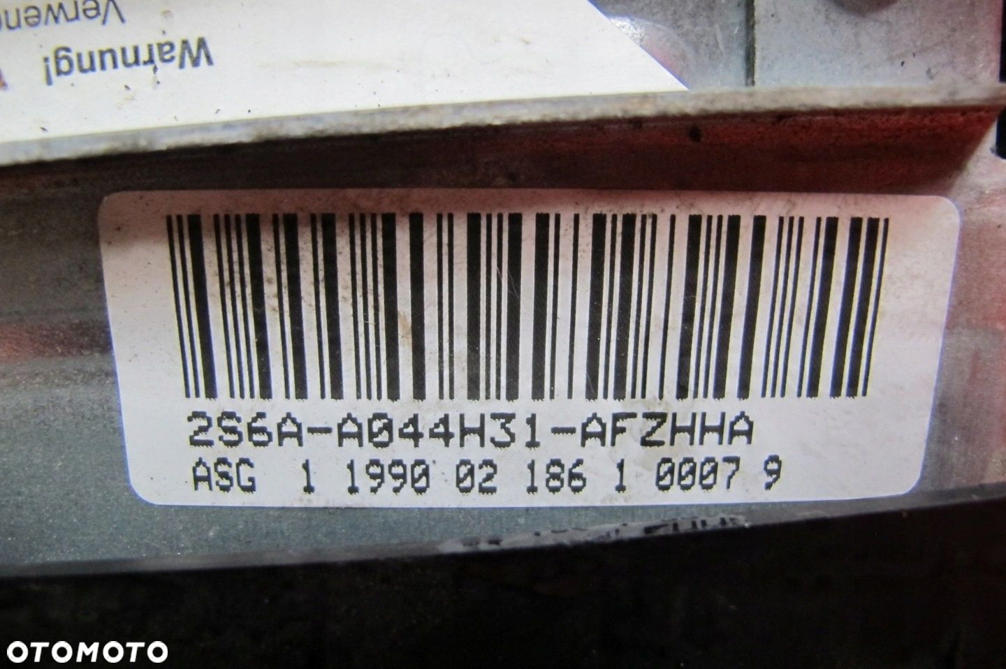 FORD FIESTA 5 V MK6 JH 02-05 AIR BAG PODUSZKI POWIETRZNE AIRBAG KOMPLET - 8