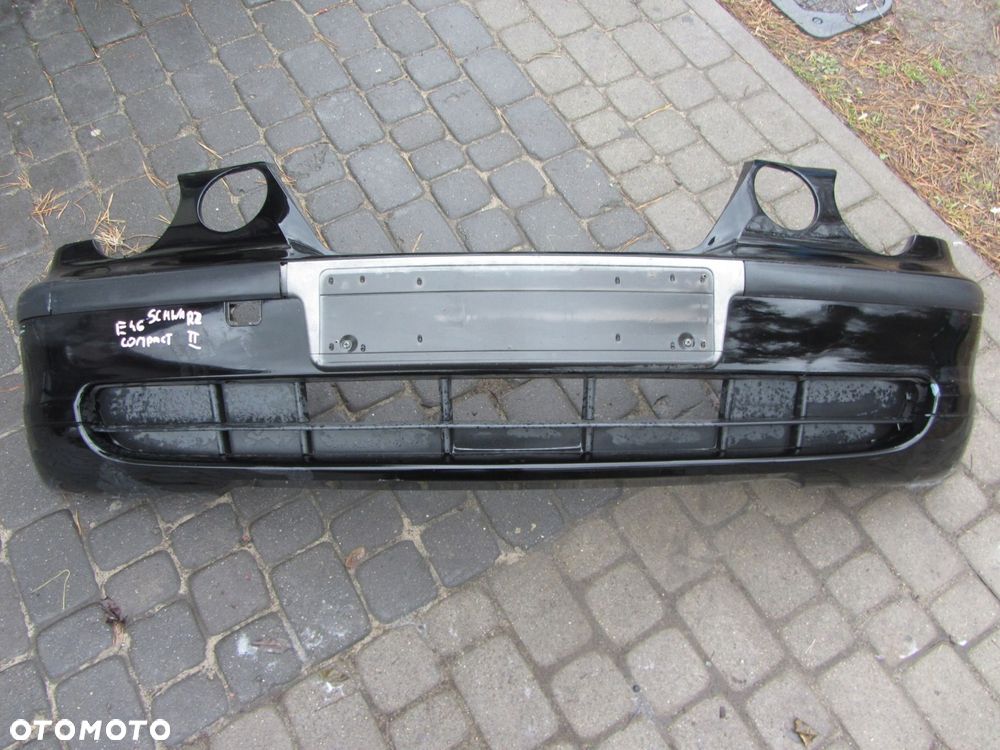 zderzak przód bmw e46 compact schwarz 2 - 1