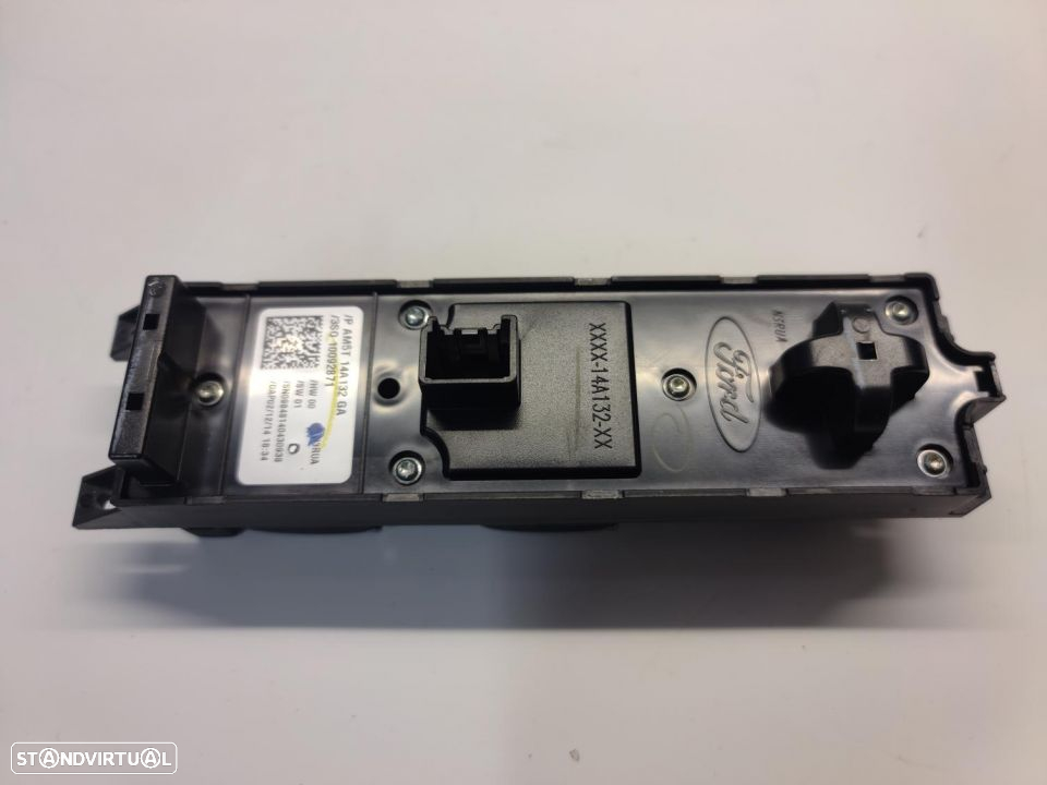 Comando Vidros Botões Porta portas Frente Esquerda Ford Fiesta Mk6  2012 a 2017 - 3