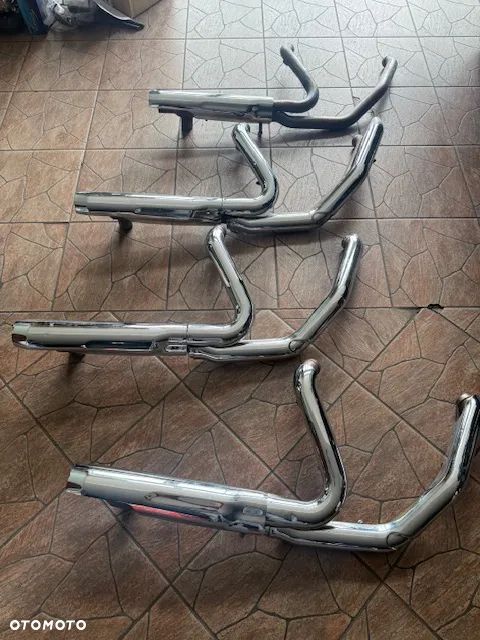 KOLEKTOR WYDECHOWY Z OSŁONAMI HARLEY TOURING M8 - 6