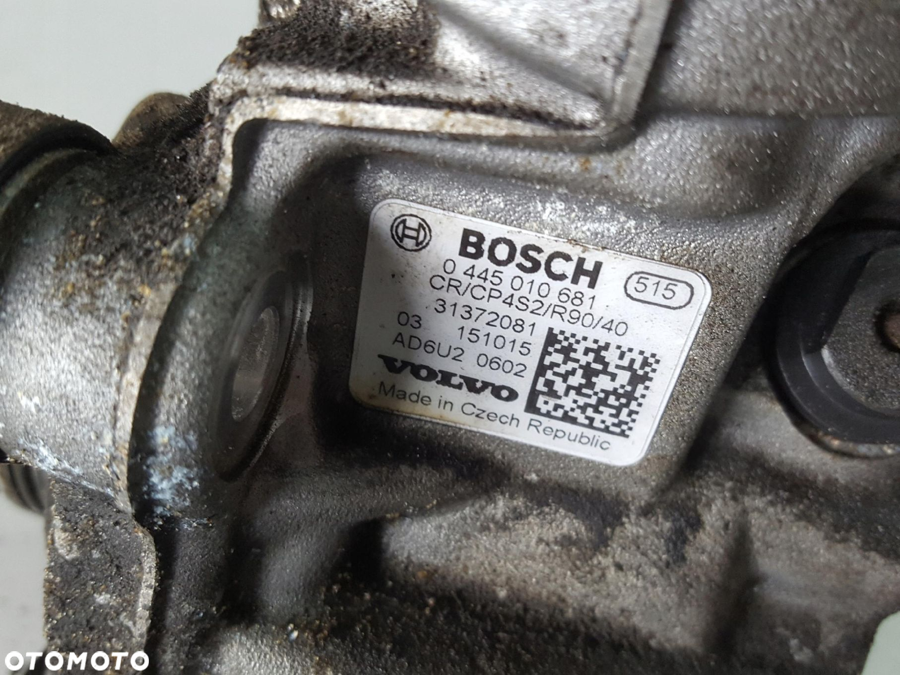 VOLVO XC60 I LIFT 13-17r 2.4 D POMPA WTRYSKOWA 31372081 - 4
