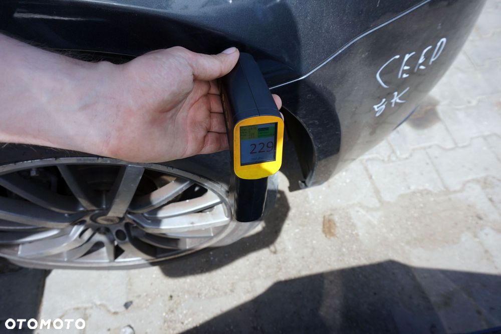 MASKA ZDERZAK BŁOTNIKI LAMPY CEED I LIFT 5K  KIA 2009-2012 CZARNY PRZÓD KOMPLETNY - 19