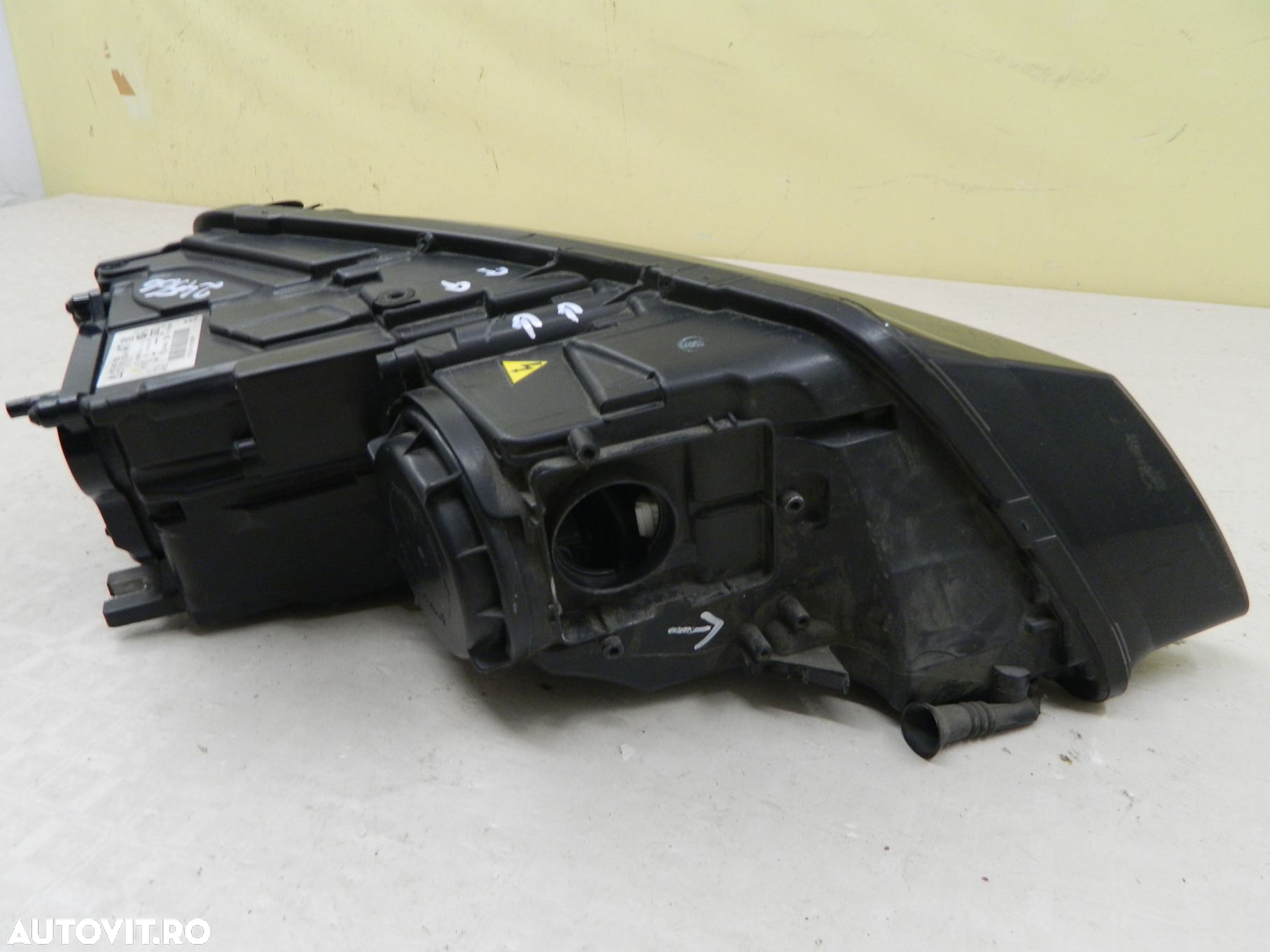 Far stanga Audi A8 Bi-Xenon, 2010, 2011, 2012, 2013, 2014, cod origine 4H0941003. - 9
