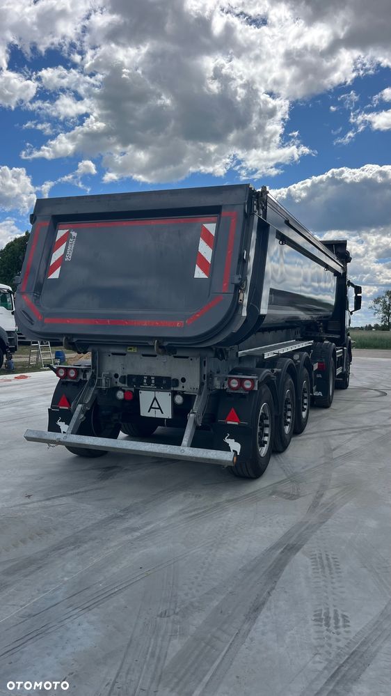 Scania G500 Nex Gen 4x4 stały napęd, skrzynia redukcyjna, biegi terenowe, kabina z łóżkiem, hydraulika do wywrotu, z Niemiec, opticruise ze sprzęgłem SCANIA 4x4 XT G500 ciągnik (nie Mercedes AROCS Volvo Man itp) - 12