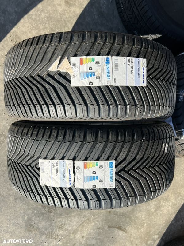 vând 2 anvelope 255/40/20 michelin allseason noi - 1