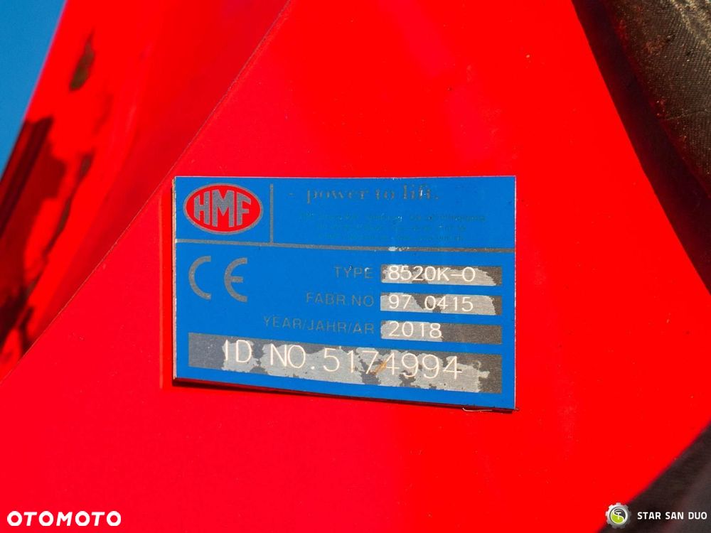 MAN TGA 41.480 8x8 HMF 8520K-0 HDS Fly Jib Żuraw 2018 rok - 19