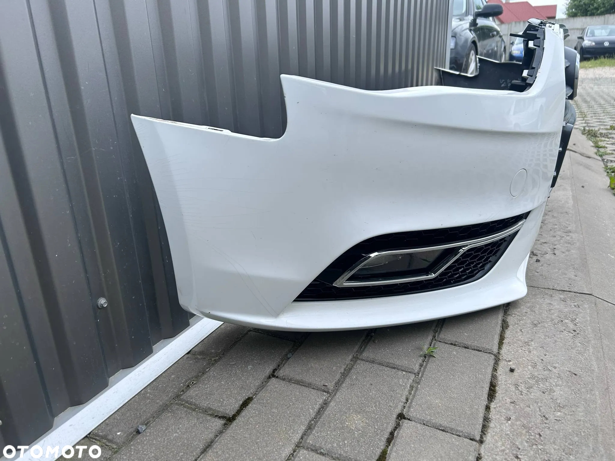 Audi A4 B8 FL Lift Zderzak przód przedni grill LY9C kompletny 2011-15r. - 12
