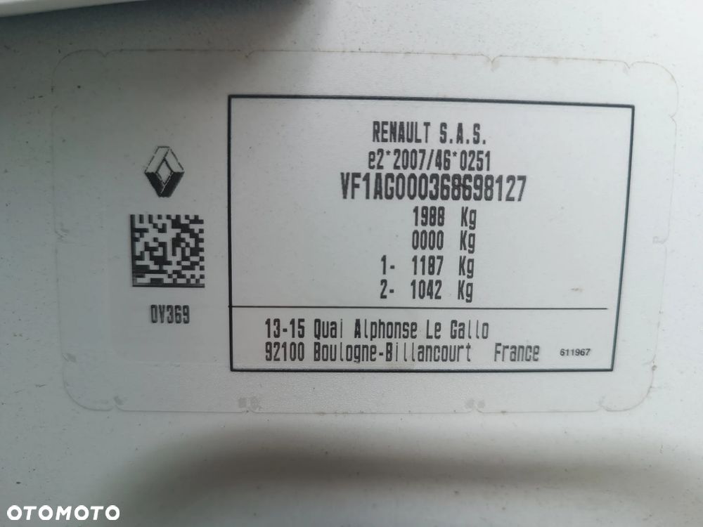 Auto na części - RENAULT ZOE WSZYSTKIE CZĘŚCI SILNIK DRZWI lakier 0V 369 DVDostawa GWARANCJA !!! Ćwiartka Drzwi Podłużnica Wanna Cały na części GWARANCJA !!! Przód Tył Zestaw Komplet Drzwi Klapa Zderzak Błotnik Maska Grill Atrapa Szyba Pas Lampa Lusterko Boczki Fotel Kanapa Kokpit Deska Rozdzielcza Przełącznik Włącznik Sterownik Przewody Wiązka Instalacja Moduł Komputer Czujnik Listwa Pompa Alternator Wtryski Głowica Rozrusznik Kompresor Sprzęgło Dwumas Silnik Skrzynia ABS Klimatyzacji Paliwa Wspomagania Kolektor Turbina Przepustnica Zawór Chłodnica Koło Hak Belka Sanki Zawieszenie Mcpherson Półoś Amortyzator Wydech Tłumik Zacisk Most - 3