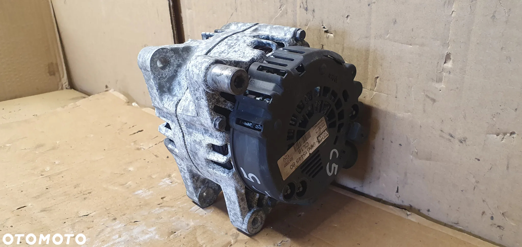 Alternator prądnica Citroen C5 2.0 HDI 9661544880 - 6