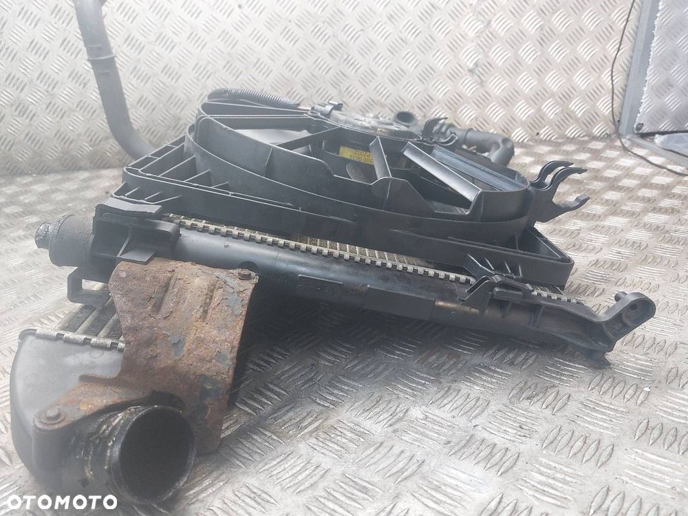 KOMPLET CHŁODNIC WENTYLATOR + RURA CLIO II 1.5 DCI - 4