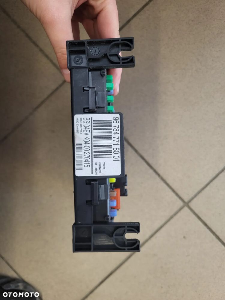 MODUŁ BSI FIAT DUCATO PEUGEOT BOXER CITROEN JUMPER 967847718001. - 2