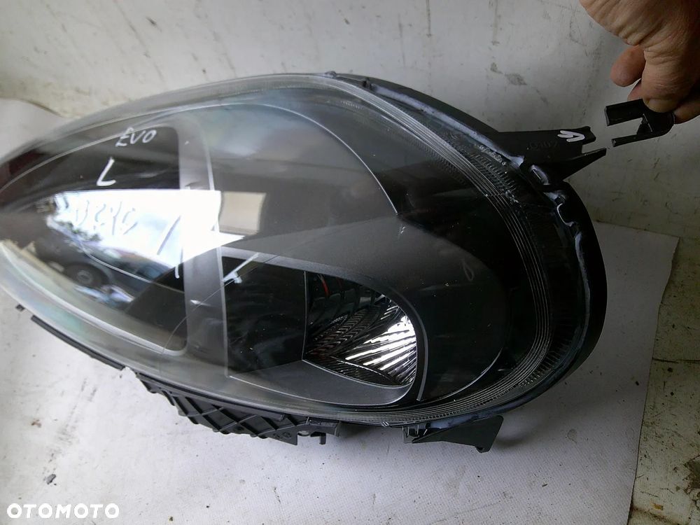 fiat grande punto lampa przód lewa przednia nowa oryginał 519371440 - 9