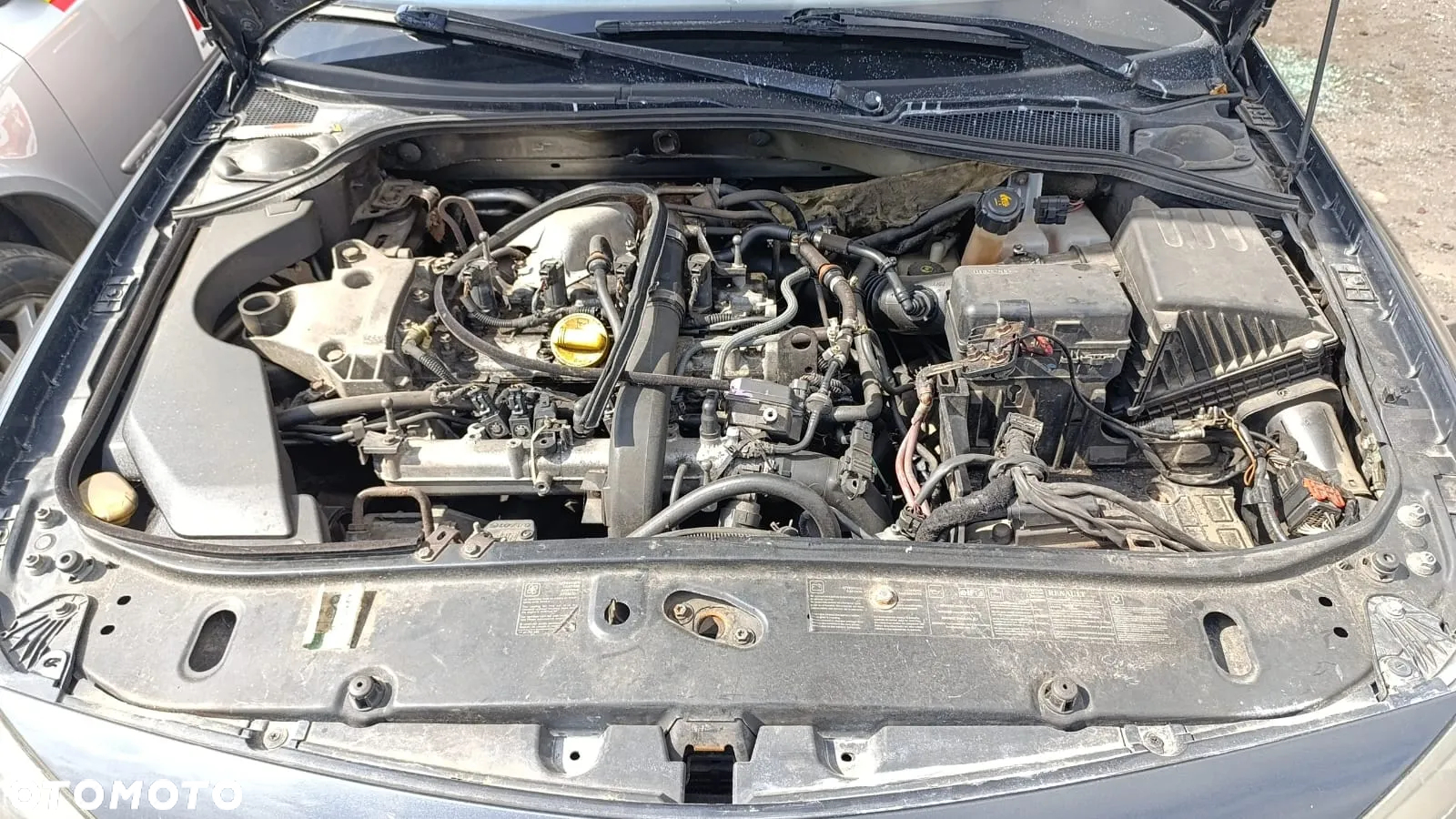35412 Renault laguna 2 lift na części silnik 2.0 turbo F4R786 170 km lakier TEB66 - 2