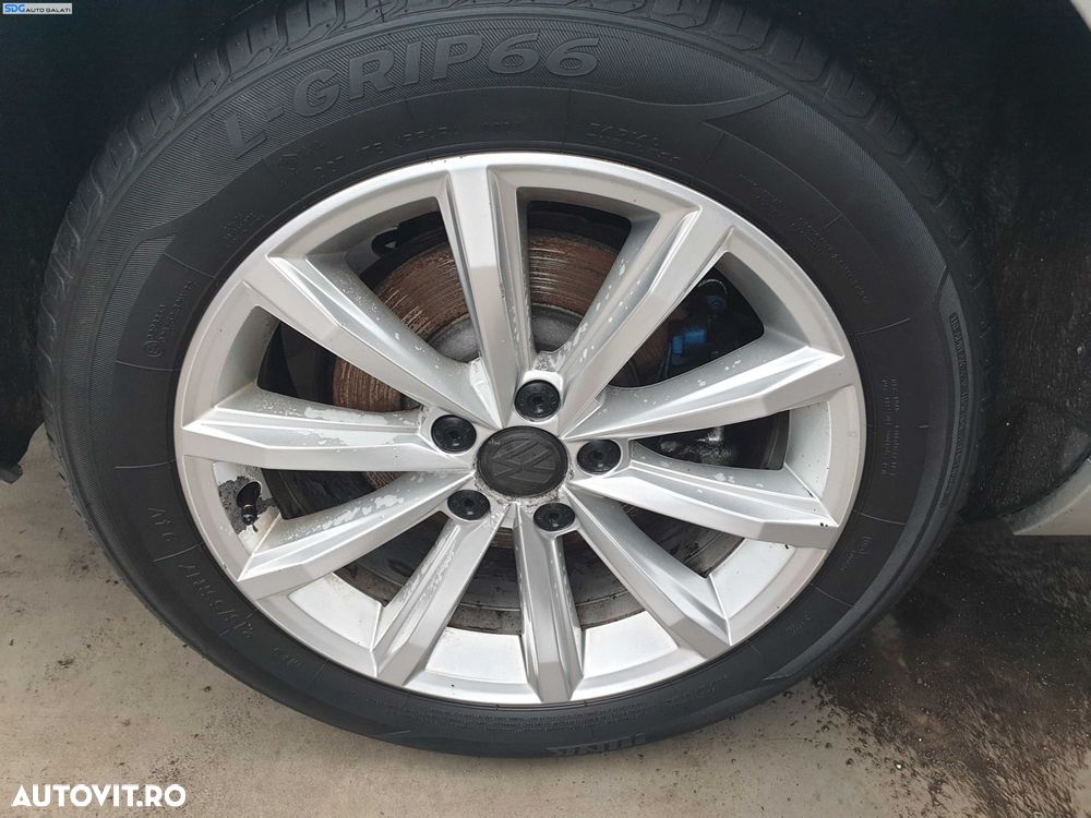 Set 4 Jante Janta Roata Roti Aliaj 215 55 17 R17 Volkswagen Golf 7 2013 - 2020 (anvelope vara dot 2024 si 2025) [Q0462] - 3