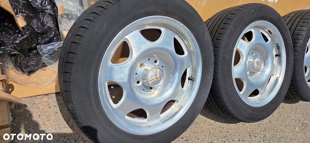 Felgi aluminiowe koła opony Mercedes CLK W208 5X112 16" kpl - 2
